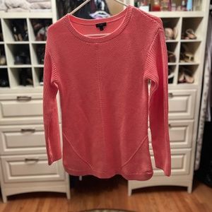 Talbots, coral sweater, Size Petite P